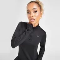 Bluzy damskie - NIKE BLUZA NK SWIFT ELMNT DF UV HZ TOP - Nike - miniaturka - grafika 1