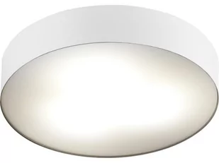Nowodvorski Plafon LAMPA sufitowa ARENA SENSOR 8832 łazienkowa OPRAWA okrągła metalowa IP44 biała 8832 - Lampy sufitowe - miniaturka - grafika 1