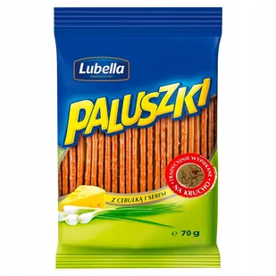 Lubella Paluszki z cebulką i serem 70 g - Paluszki - miniaturka - grafika 1