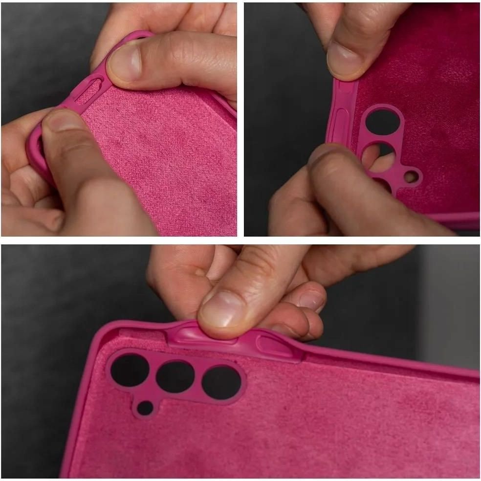 Futerał SILICONE 2mm do XIAOMI REDMI NOTE 14 4G GLOBAL - 164,84mm x 78,15mm x 8,16mm róż