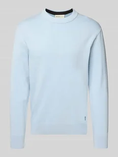 Sweter o kroju regular fit z czystej bawełny - Swetry męskie - miniaturka - grafika 1