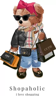 Naprasowanka Miś Ralph Dziewczyna 35 - Pasmanteria - miniaturka - grafika 1
