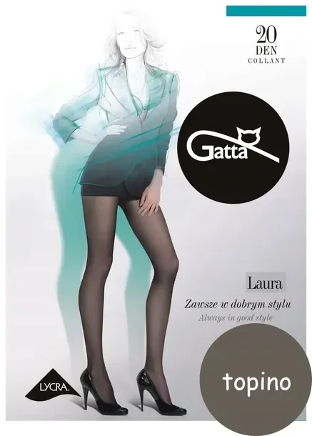 rajstopy GATTA LAURA 20 den LYCRA topino # 3 M