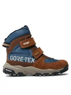 Buty dla chłopców - Primigi Kozaki GORE-TEX 4924111 S Brązowy - miniaturka - grafika 1