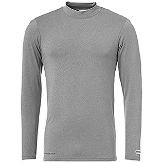 Bluzy męskie - Uhlsport mężczyzn Distinction Colors Base Layer Training Top, szary, XXS 100307817 - grafika 1