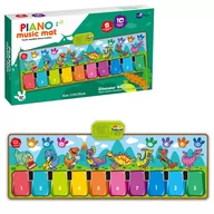 Zabawki sensoryczne - Askato Pianino podłogowe dinozaury 21406 - miniaturka - grafika 1