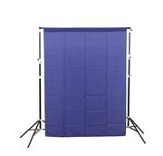 Tła fotograficzne - Tło materiałowe Glareone Blue Screen Backdrop 1,5x2,1m - miniaturka - grafika 1