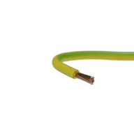 Przewody elektryczne - Przewód LGY 4 zielony H07V-K 450/750V jednożyłowy, żyła giętka; ELTRIM - miniaturka - grafika 1