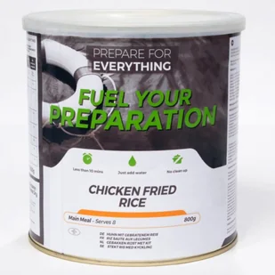 Liofilizat w puszce Fuel Your Preparation Smażony kurczak z ryżem 800 g - Racje żywnościowe - miniaturka - grafika 1