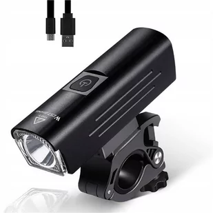Lampka Do Roweru Przednia Led Usb Mocna 1300 - Lampki rowerowe - miniaturka - grafika 1