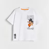 Koszulki dla chłopców - Reserved - T-shirt DragonBall - Biały - miniaturka - grafika 1