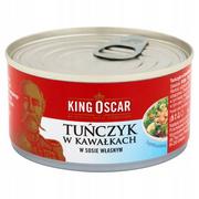 Konserwy i dania rybne - King Oscar - Tuńczyk w kawałkach w sosie własnym - miniaturka - grafika 1