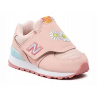 Buty trekkingowe dziecięce - Buty na co dzień dziecięce NEW BALANCE 574 na rzepy - miniaturka - grafika 1