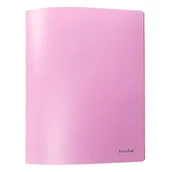 Segregatory - Segregator A4/20 ringowy 2R BIURFOL PP pastelowy różowy 1szt. /SEP-A4-01/ - miniaturka - grafika 1