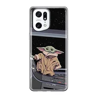 Etui i futerały do telefonów - ERT GROUP etui na telefon Oppo FIND X5 PRO, case oryginalny i oficjalnie licencjonowany przez Star Wars, wzór Baby Yoda 025, optymalnie dopasowane, plecki z TPU - miniaturka - grafika 1