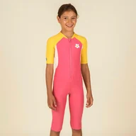 Stroje kąpielowe dla dziewczynek - Krótki kombinezon pływacki dla dzieci Nabaiji Shorty Swim - miniaturka - grafika 1