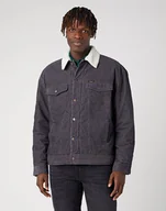 Kurtki męskie - Męska kurtka jeansowa Wrangler ANTIFIT SHERPA XL - miniaturka - grafika 1