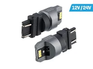 Żarówki samochodowe - Żarówka VISION P27/7W (T25) 12/24V 6x 3020 SMD LED, nonpolar, CANBUS, biała, 2 szt. - miniaturka - grafika 1
