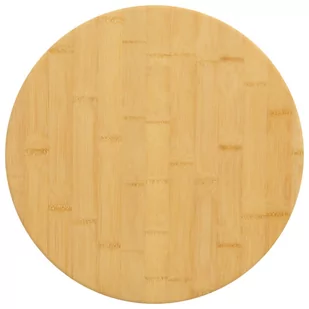 vidaXL Blat do stołu, Ø30x1,5 cm, bambusowy - Meble modułowe i akcesoria - miniaturka - grafika 1