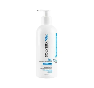 SOLVERX SOLVERX Atopic Skin Żel do mycia twarzy i oczu do cery atopowej  200ml - Żele do mycia twarzy - miniaturka - grafika 2