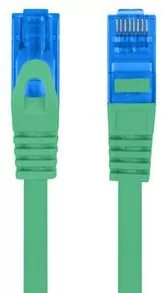 Lanberg patchcord KAT.6A S/FTP LSZH CCA 1M zielony fluke passed PCF6A-10CC-0100-G - Patchcordy - miniaturka - grafika 2