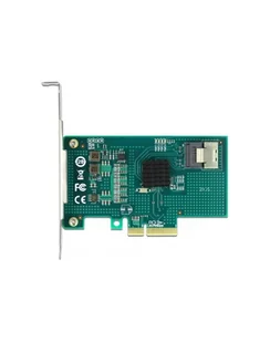 DeLOCK PCI Express card to 4 x SATA 6 Gb/s RAID and HyperDuo, interface card - Kontrolery - miniaturka - grafika 1