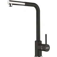 Baterie kuchenne - Bateria stojąca FRANKE Sirius L Side pull-out Chrom-onyx 115.0668.279 - miniaturka - grafika 1