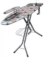 Deski do prasowania - Deska do prasowania Magnum PRO Ekspert Full Opcja - Triangles Pink - miniaturka - grafika 1