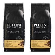 Kawa - Kawa ziarnista PELLINI Espresso Bar N.3 Gran Aroma 2 x 1 kg | Bezpłatny transport - miniaturka - grafika 1
