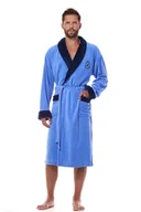 Szlafroki męskie - Szlafrok Diego Long 2458 Blue - miniaturka - grafika 1