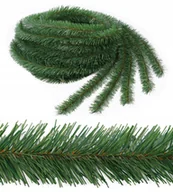 Oświetlenie świąteczne - CHOINKA choinkowa girlanda 5szt 4,5m na dekoracje schody stroik łańcuch - miniaturka - grafika 1