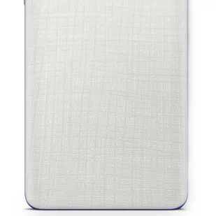 Folia naklejka skórka strukturalna na TYŁ do Samsung Galaxy Tab A 8.0 (2019) -  Tkanina Biała - apgo SKINS - Akcesoria do tabletów i e-booków - miniaturka - grafika 1