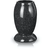 Wazony i flakony - Wazon stożek 22 cm czarny - miniaturka - grafika 1