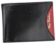 Portfele - Pierre Cardin, Portfel skórzany męski, Tilak29 325, czarny - miniaturka - grafika 1
