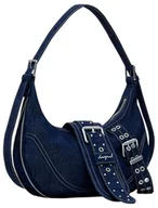 Torebki damskie - Desigual BINDELLA, damska torba na ramię, Niebieski - miniaturka - grafika 1