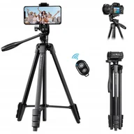 Selfie stick - Statyw Tripod do Aparatu Uchwyt do Telefonu + Pilot Bluetooth Selfie stick - miniaturka - grafika 1