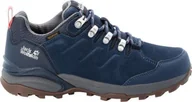 Buty trekkingowe damskie - Buty trekkingowe damskie Jack Wolfskin Refugio Texapore Low granatowe r. 39.5 - miniaturka - grafika 1
