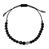 Bransolety męskie - Męska bransoletka ZNAK ZODIAKU SKORPION - kamienie NATURALNE - na prezent - miniaturka - grafika 1