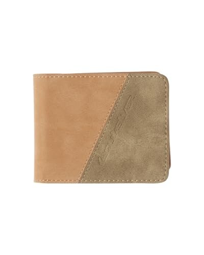 Quiksilver Sea Barker – trzykrotnie składany portfel dla mężczyzn., Bone Brown, m
