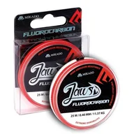 Żyłki wędkarskie - Żyłka MIKADO Fluorocarbon JAWS 0.40 mm / 25 m Transparentny - miniaturka - grafika 1