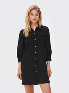 Sukienki - ONLY Sukienka jeansowa Felica 15227104 Czarny Regular Fit - miniaturka - grafika 1