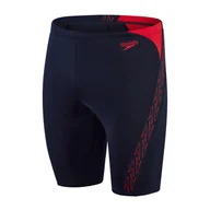 Kąpielówki męskie - Jammery kąpielowe męskie Speedo Hyper Boom Splice Jammer - miniaturka - grafika 1