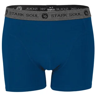 Bokserki męskie bawełniane GRANATOWE rozmiar XL miękkie oddychający materiał Wygodne - Majtki męskie - miniaturka - grafika 1