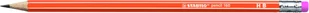 Ołówek 160 z gumką HB orange STABILO 2160/03-HB 2160/03-HB - Ołówki - miniaturka - grafika 1