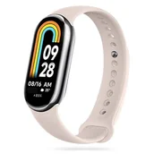 Akcesoria do smartwatchy - Pasek do XIAOMI SMART BAND 8 / 8 NFC Tech-Protect IconBand beżowe - miniaturka - grafika 1