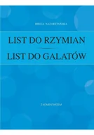 Religia i religioznawstwo - List do Rzymian   List do Galatów - miniaturka - grafika 1