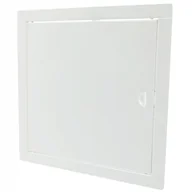 Akcesoria do wentylacji i klimatyzacji - DRZWICZKI REWIZYJNE METALOWE BIAŁE ZATRZASK 30x30 - miniaturka - grafika 1
