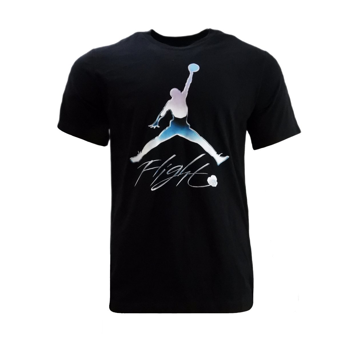 Koszulka sportowa męska Air Jordan Graphic Crew Flight Tee czarna - DV8414-010-M