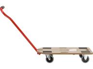 Wózki magazynowe - WÓZEK PLATFORMA Z DYSZLEM 250 KG - miniaturka - grafika 1