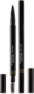 Akcesoria i kosmetyki do stylizacji brwi - Shiseido Kredka i puder do brwi Brow Trio Ink 04 Ebony - miniaturka - grafika 1
